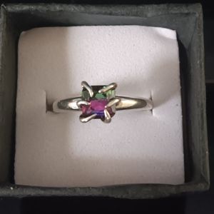 Stunning Multicolored Ring (Size 7)